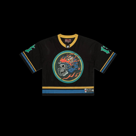 FIRST DOWN JERSEY (BLACK/GREEN)