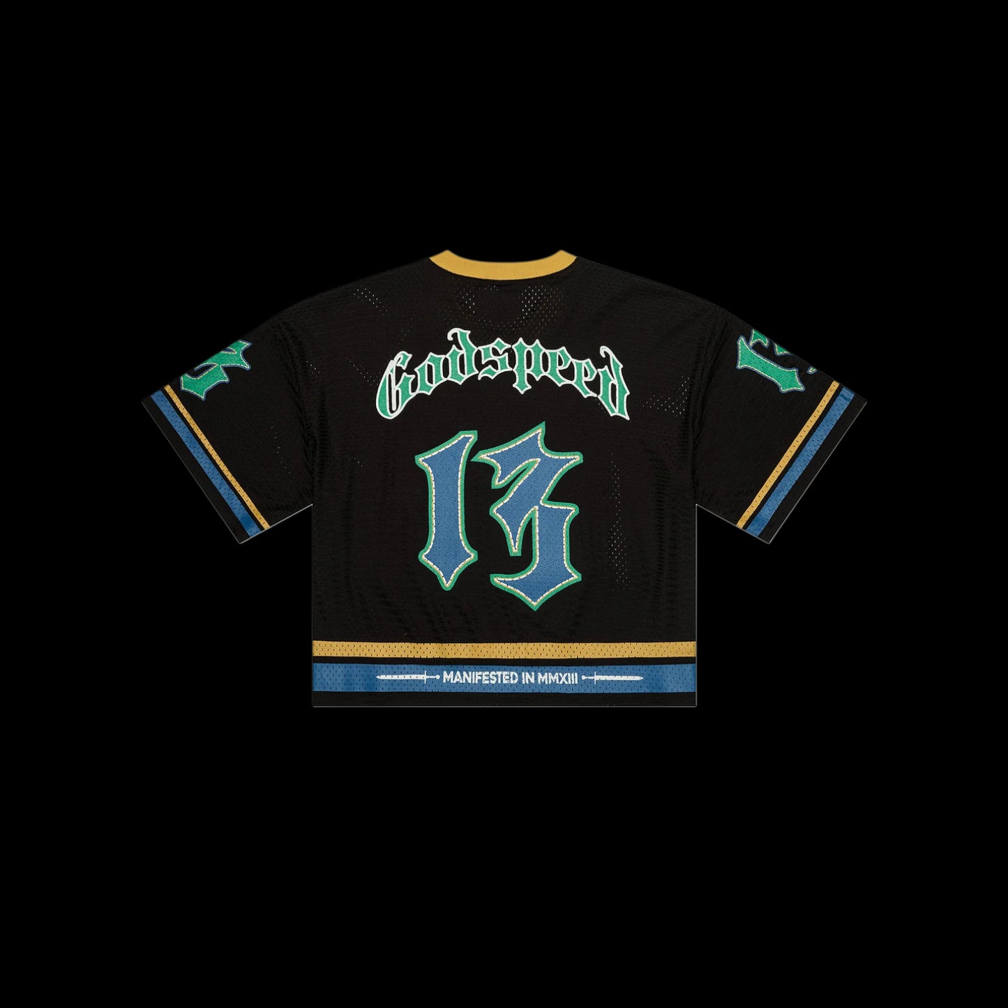 FIRST DOWN JERSEY (BLACK/GREEN)