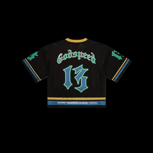 FIRST DOWN JERSEY (BLACK/GREEN)