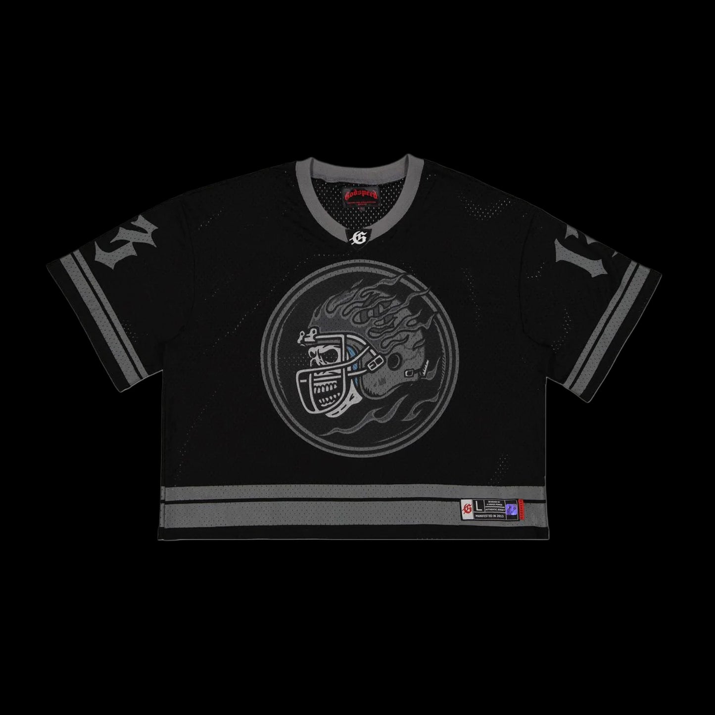 FIRST DOWN JERSEY (BLACK/GREY)