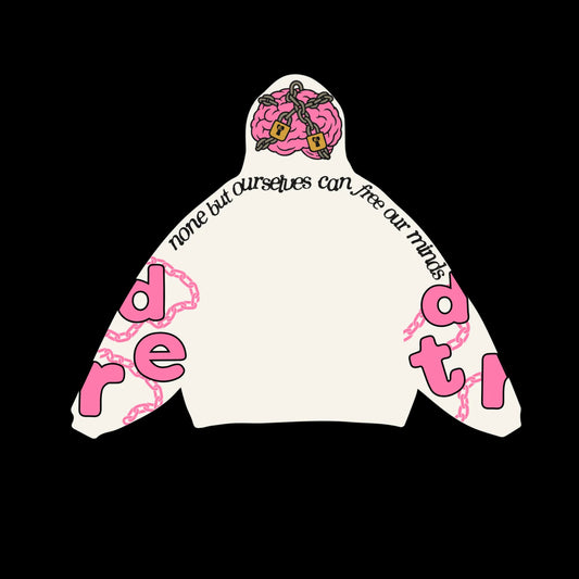 FREE OUR MINDS SCATTERED HOODIE