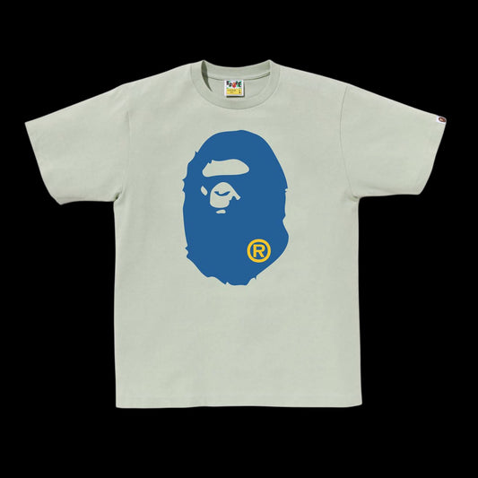 GREEN CAMO BATHING APE TEE MENS