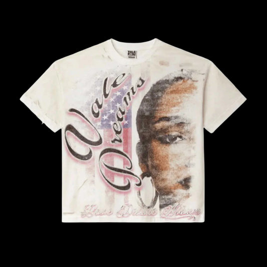 VALE FOREVER TABOO BLING TEE WHITE